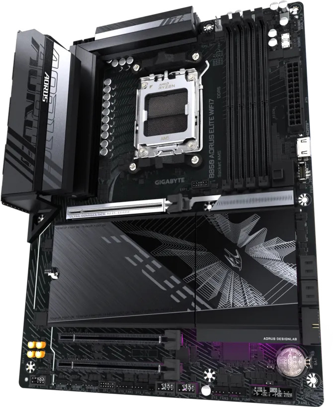 GIGABYTE B850 AORUS ELITE WIFI7 DDR5 8000Mhz HDMI/DP ATX AM5