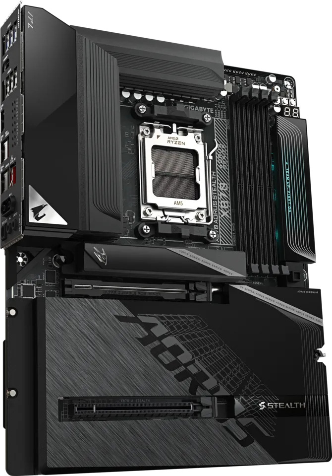 GIGABYTE X870 AORUS STEALTH DDR5 8000Mhz HDMI/DP ATX AM5