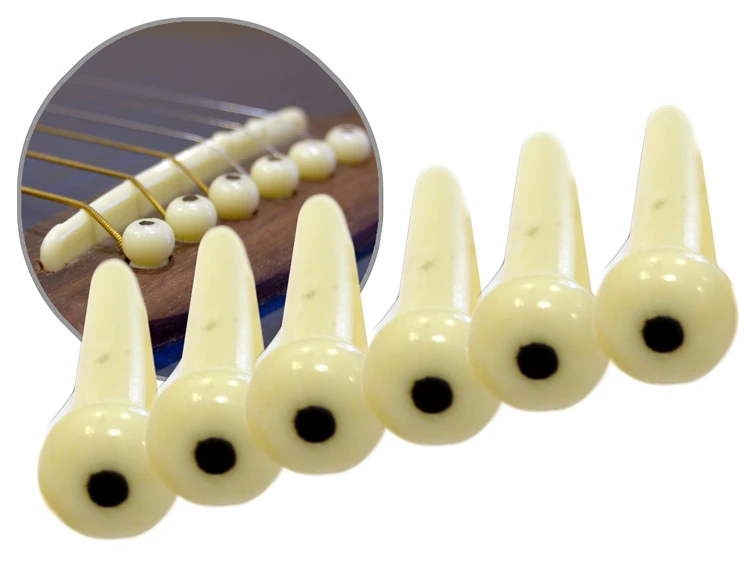 Gitar Aksesuar Akustik Pimi 6\'lı Set GATPA6WH