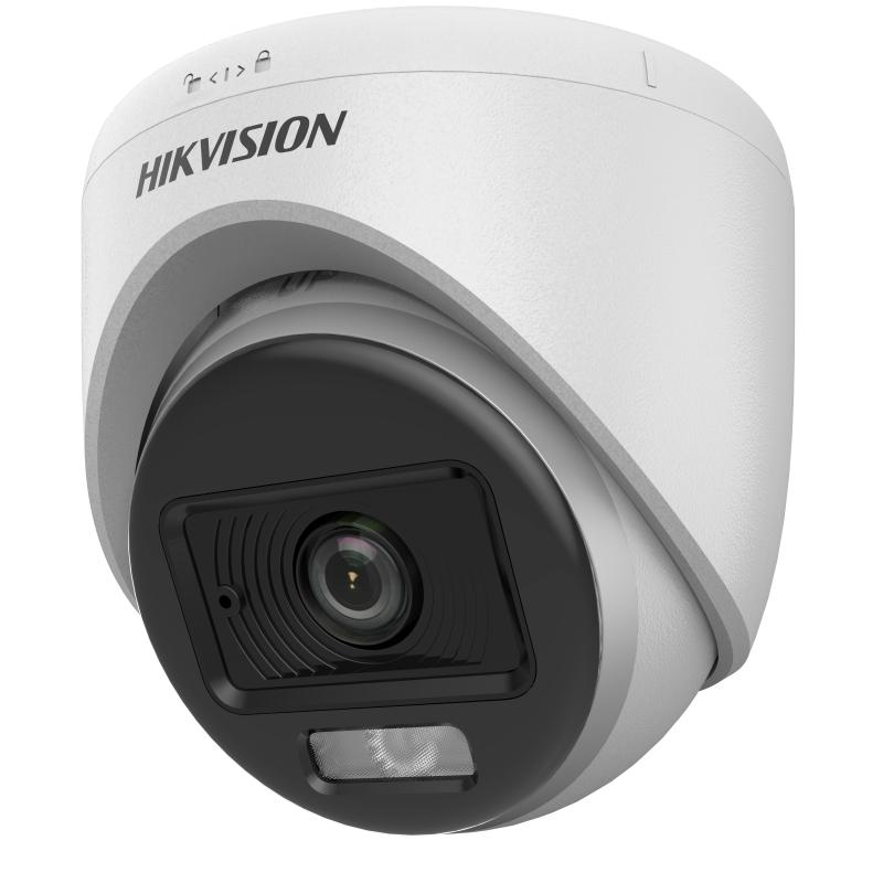 HIKVISION DS-2CE70DF0T-LPFS 2MP 2.8MM COLORVU SESLİ AHD DOME KAMERA
