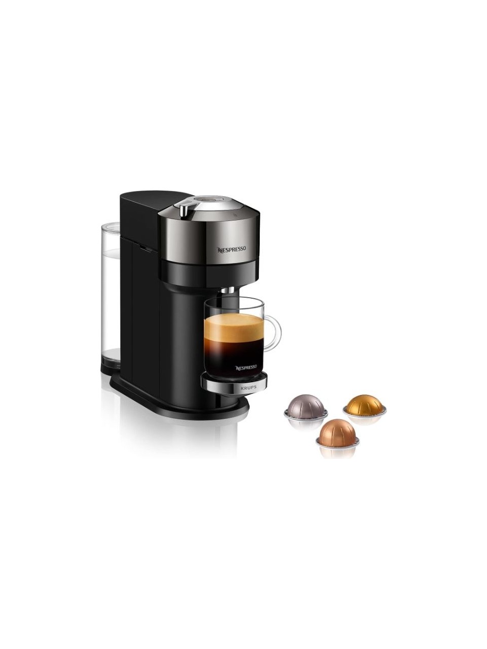 Nespresso Vertuo Next Krups XN910C10 Koyu Gri Kapsül Kahve Makinesi